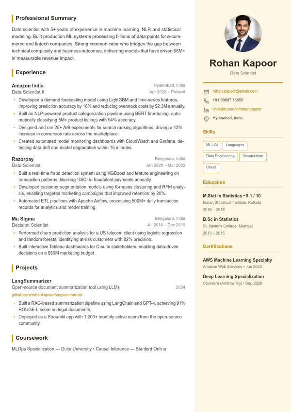 pikachu resume template